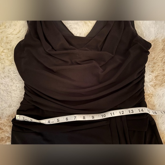 ‼️ Sale ‼️ Connected Apparel Black Ruffly Dress - Picture 15 of 16